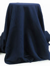 Dark Navy Cotton/Polyester Sweatshirt Fleece 56W