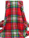 Maximum Red/Vine Green/Dark Navy/Multi 100% Cotton Plaid Weave Flannel Shirting 60W