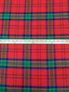 Dark Red/Hunter Green/Midnight Navy/Multi 100% Cotton Plaid Weave Yarn-Dyed Flannel Shirting 60W
