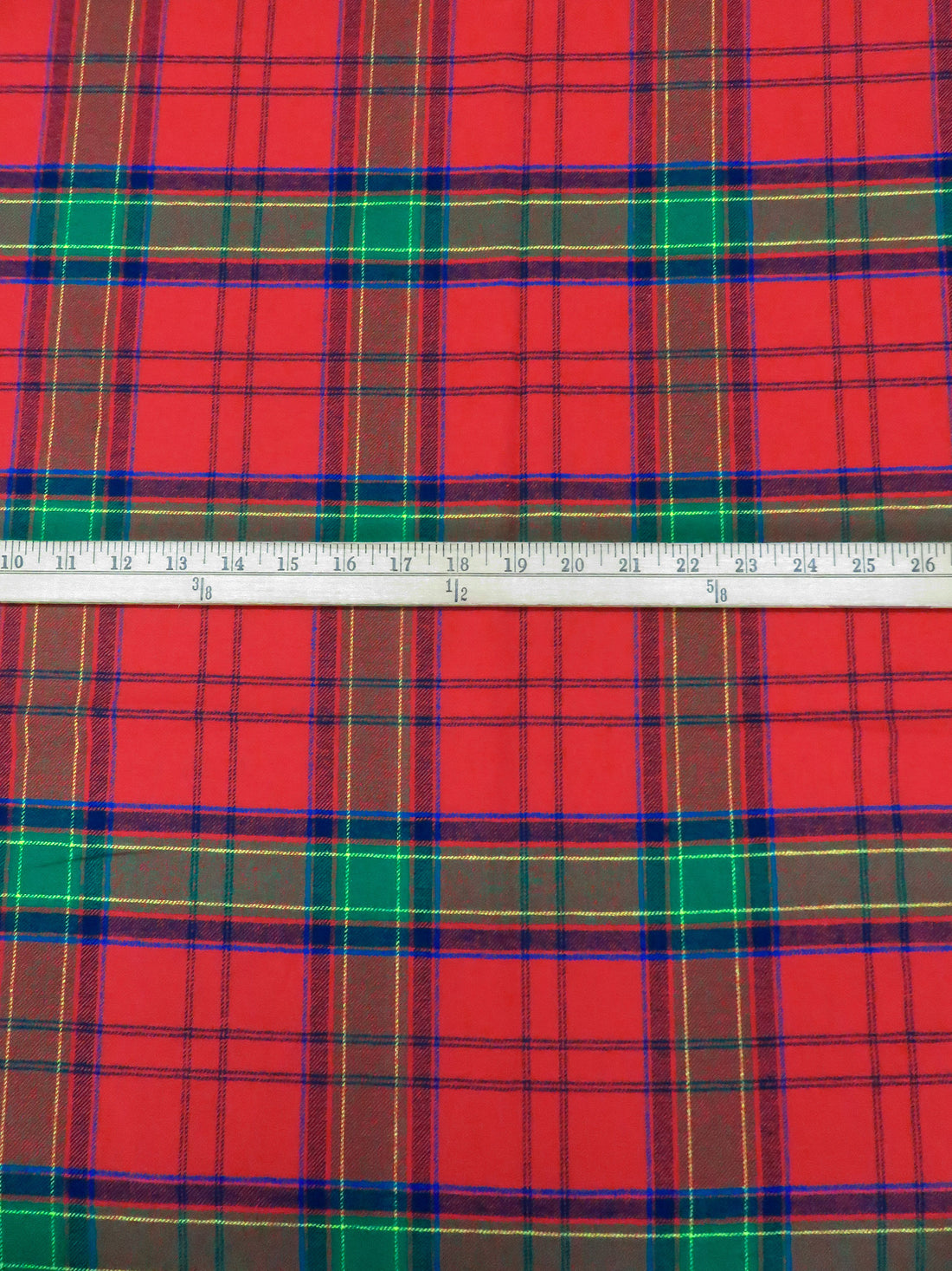 Dark Red/Hunter Green/Midnight Navy/Multi 100% Cotton Plaid Weave Yarn-Dyed Flannel Shirting 60W