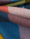 Midnight Navy/Coral Pink/Dark Honey/Multi 100% Cotton Plaid Weave Yarn-Dyed Flannel Shirting 54W