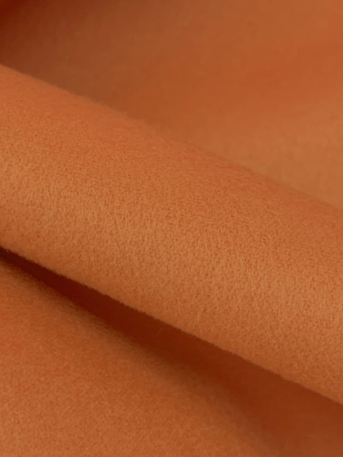 Harvest Pumpkin Polyester/Rayon Brushed Coating 58W