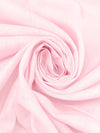 Palest Ballet Pink 100% Linen Light-Weight Yarn-Dyed Chambray Linen 58W