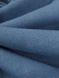 Queen Blue 100% Linen Midweight Woven 58W