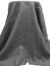 Charcoal Gray 100% Linen Midweight Woven 58W