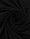 Black Polyester/Lycra ITY Knit 58W