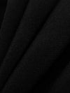 Black Polyester/Lycra ITY Knit 58W