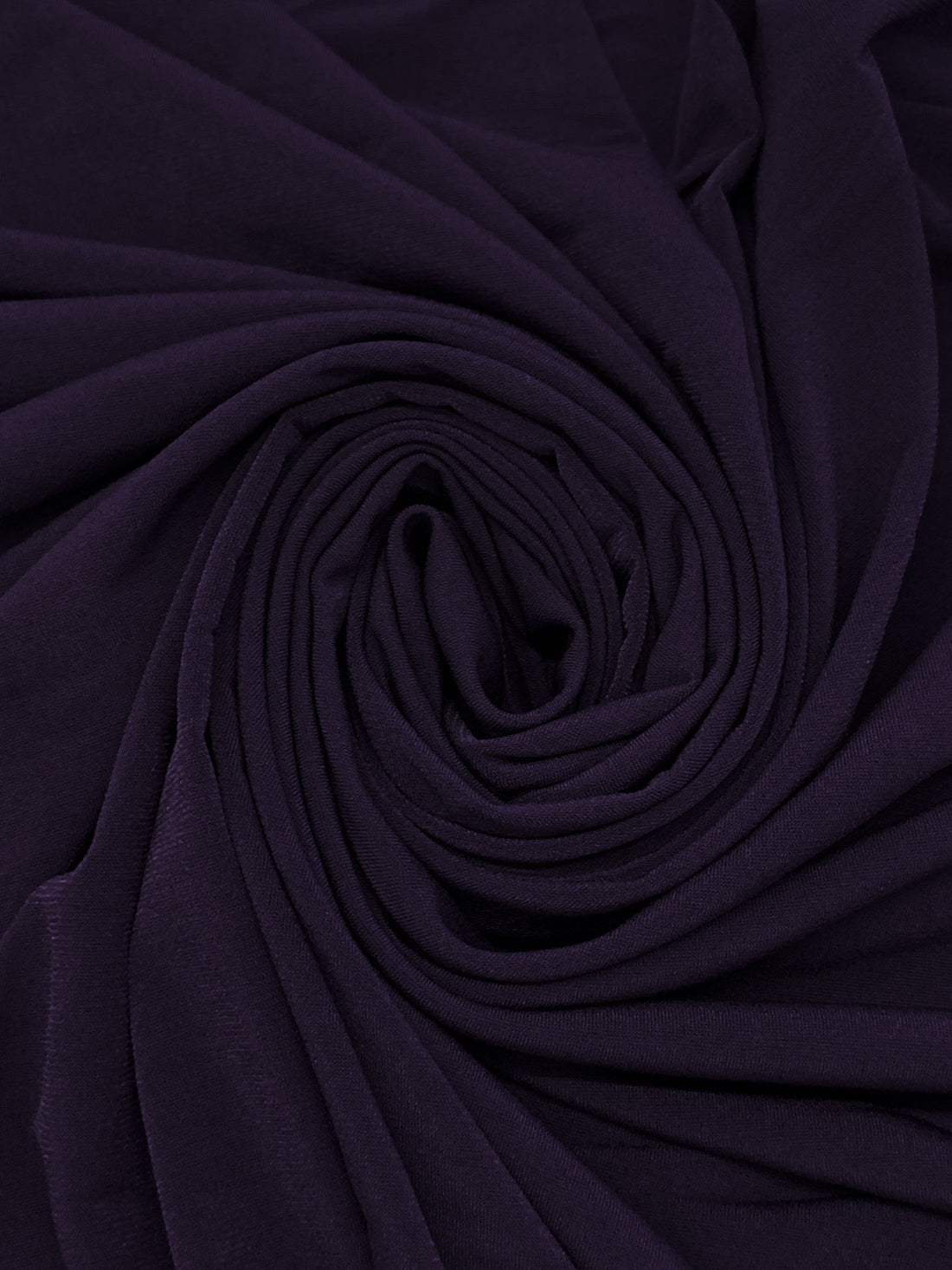 Eggplant Polyester/Lycra ITY Knit 58W