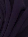 Eggplant Polyester/Lycra ITY Knit 58W