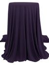 Eggplant Polyester/Lycra ITY Knit 58W