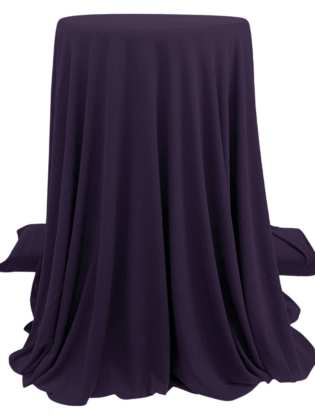 Eggplant Polyester/Lycra ITY Knit 58W