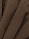 Umber Brown Polyester/Lycra ITY Knit 58W
