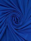 Cobalt Blue Polyester/Lycra ITY Knit 58W