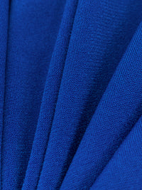 Cobalt Blue Polyester/Lycra ITY Knit 58W