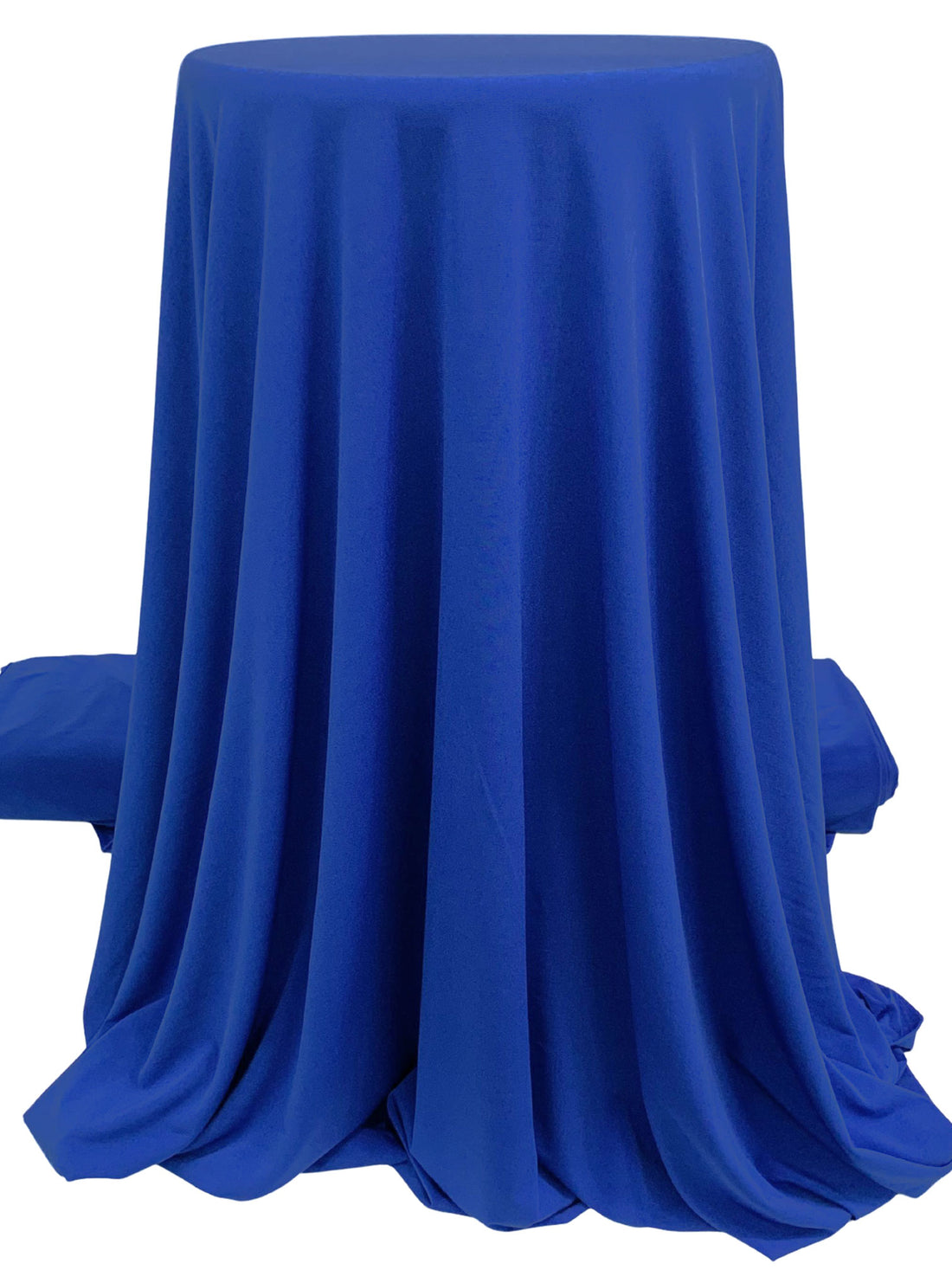 Cobalt Blue Polyester/Lycra ITY Knit 58W