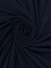 Dark Navy Polyester/Lycra ITY Knit 58W