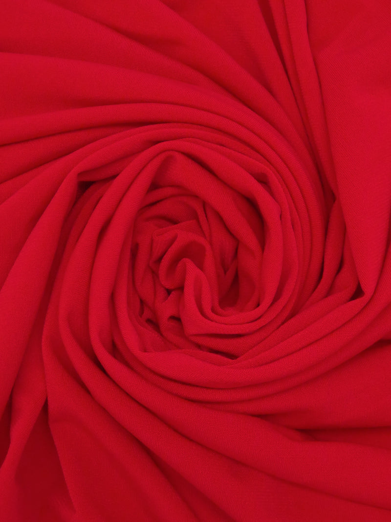 Lipstick Red Polyester/Lycra ITY Knit 58W