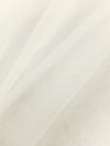 Ivory 100% Nylon Fine Tulle Netting 64W