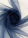 Navy 100% Nylon Tulle Netting 62W
