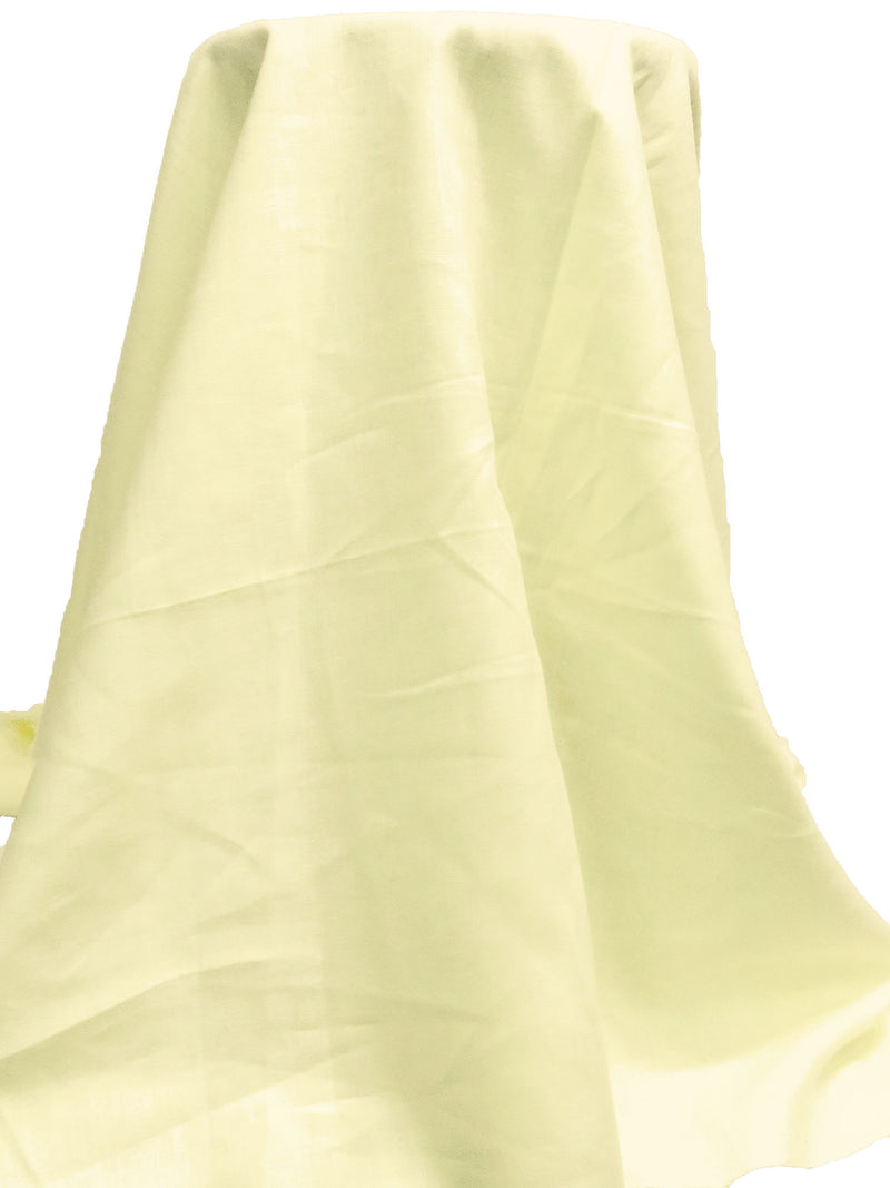 Soft Butter 100% Linen Midweight Woven 58W