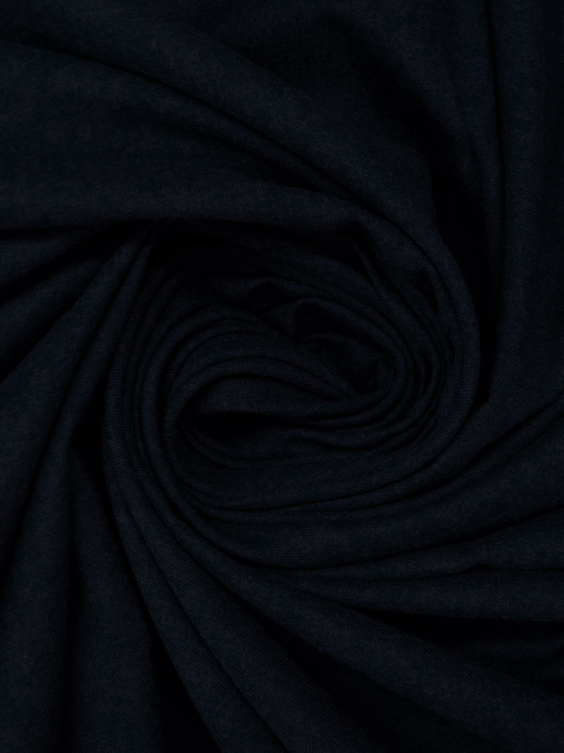 Midnight Navy 100% Cotton Flannel Shirting 56W