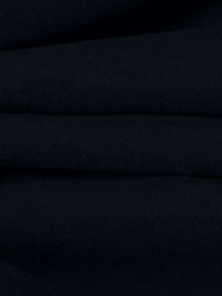 Midnight Navy 100% Cotton Flannel Shirting 56W