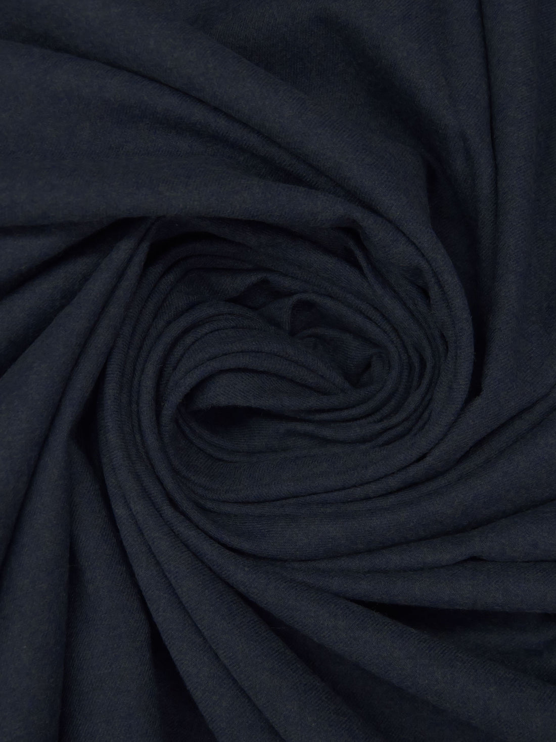 Dark Denim 100% Cotton Flannel Shirting 56W