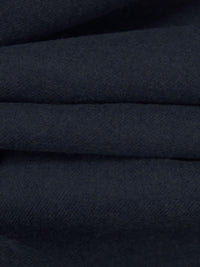 Dark Denim 100% Cotton Flannel Shirting 56W