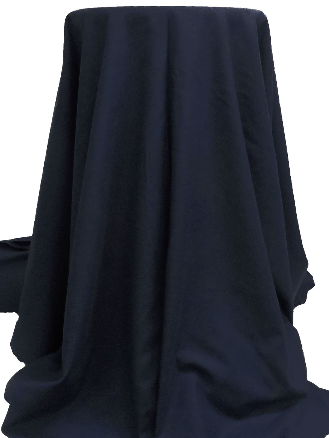 Dark Denim 100% Cotton Flannel Shirting 56W