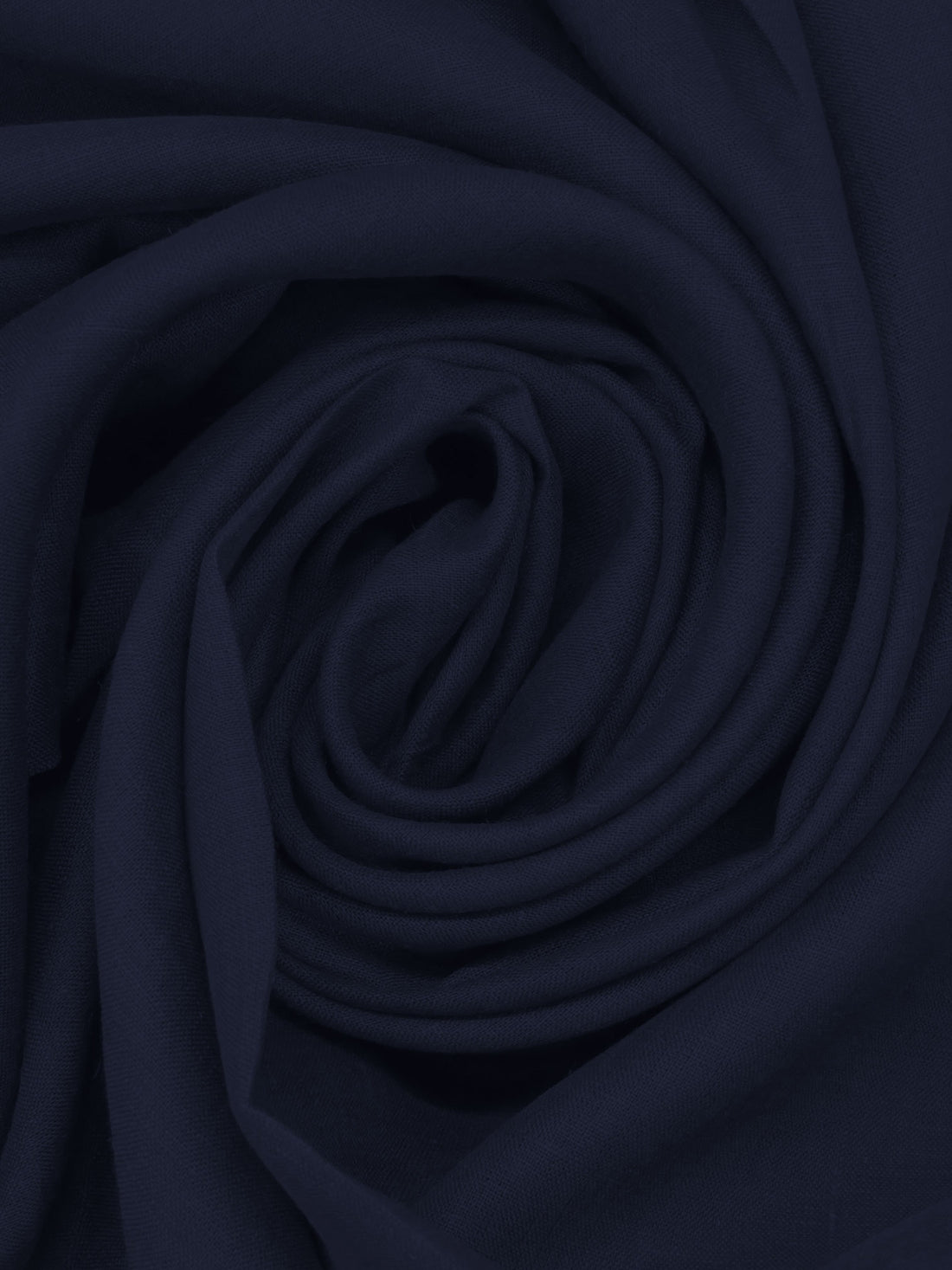 Midnight Navy 100% Linen Shirt Weight Woven 55W
