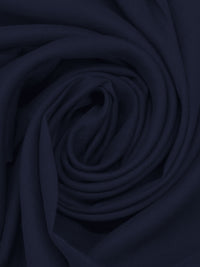 Midnight Navy 100% Linen Shirt Weight Woven 55W