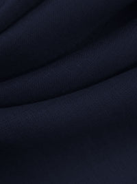 Midnight Navy 100% Linen Shirt Weight Woven 55W