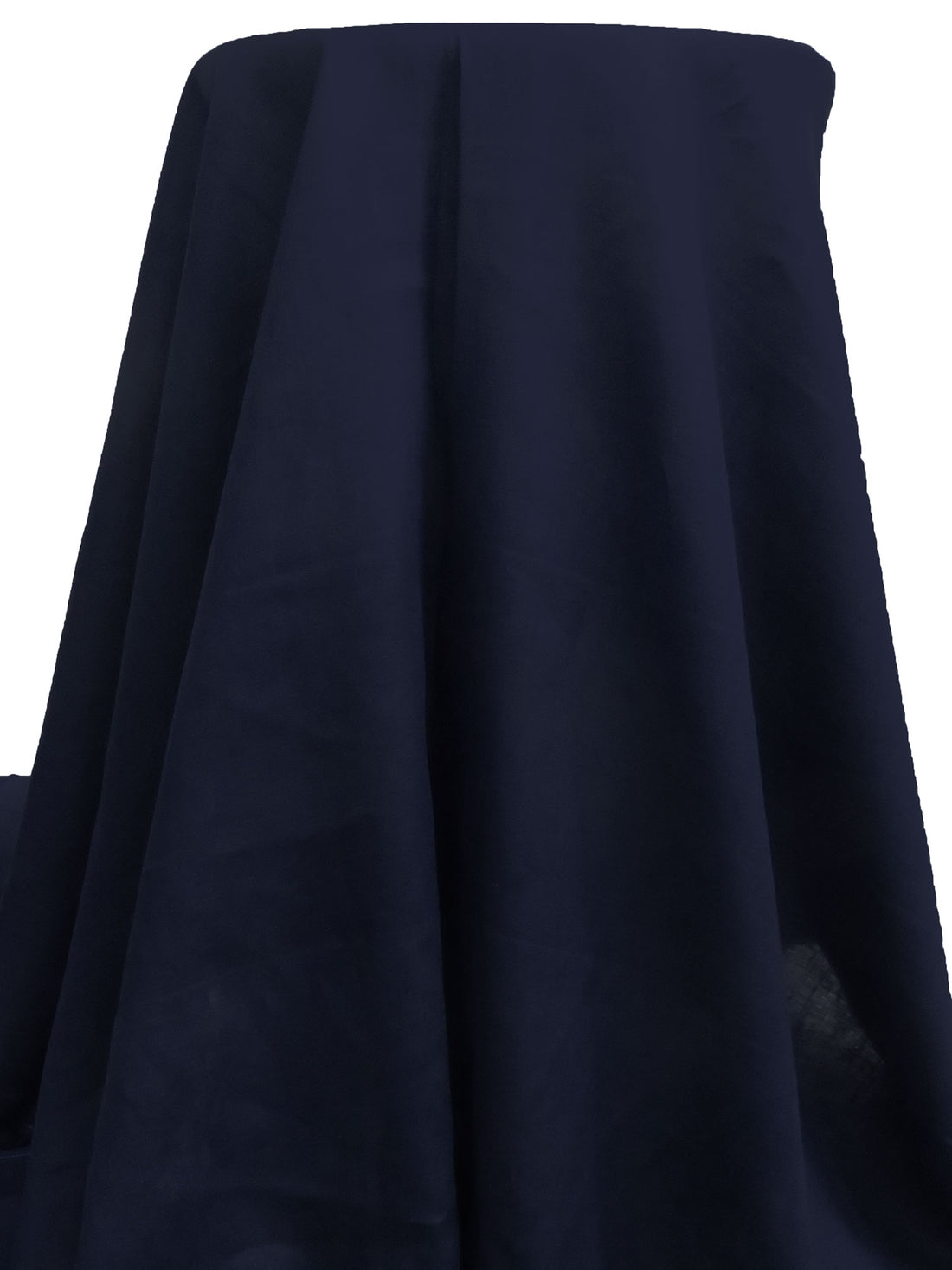 Midnight Navy 100% Linen Shirt Weight Woven 55W