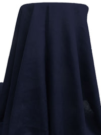 Midnight Navy 100% Linen Shirt Weight Woven 55W