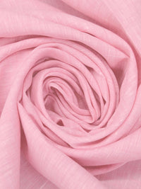 Light Pink 100% Linen Shirt Weight Woven 57W