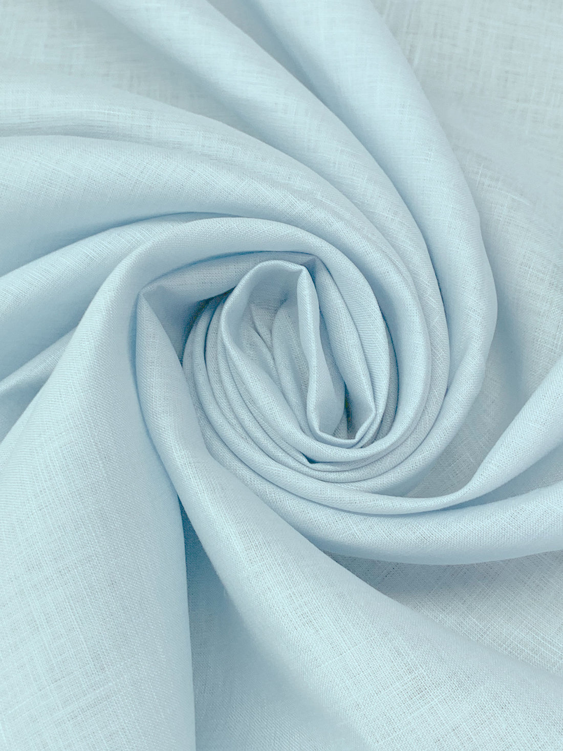 Blue Mist 100% Linen Shirt Weight Woven 57W