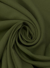 Dark Olive Green 100% Linen Shirt Weight Woven 59W