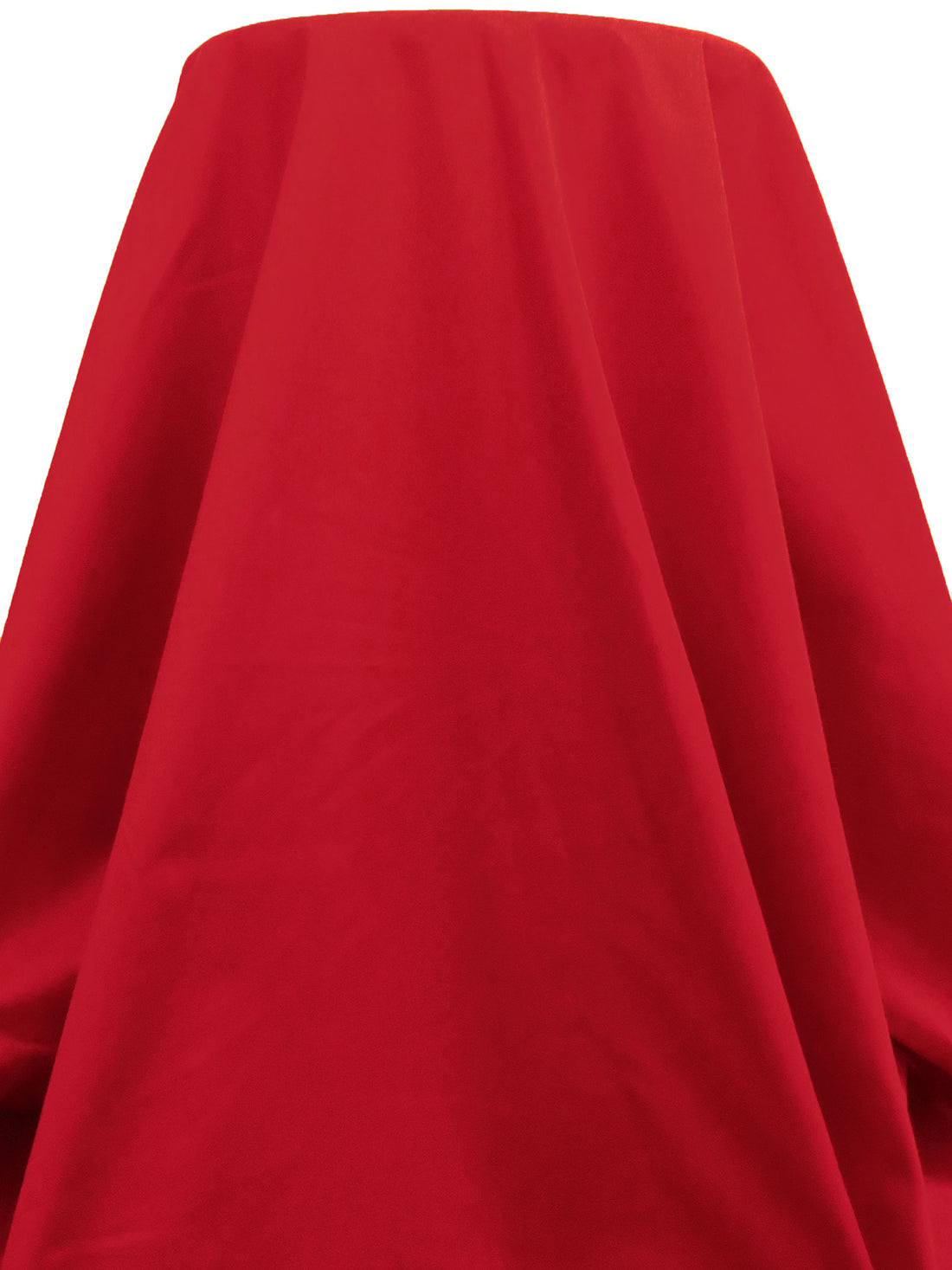 Fire Engine Red 100% Organic Cotton Twill Bottom Weight Woven 56W