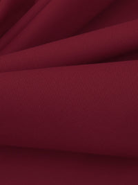 Dark Scarlet 100% Organic Cotton Twill Bottom Weight Woven 56W