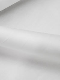 Pure White 100% Cotton Sateen Shirting 56W