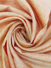 Apricot/White 100% Linen Light-Weight Yarn-Dyed Chambray Linen 58W
