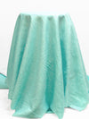 Turquoise/White 100% Linen Light-Weight Yarn-Dyed Chambray Linen 58W