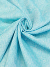 Medium Sky Blue/White 100% Linen Light-Weight Yarn-Dyed Chambray Linen 58W