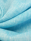 Medium Sky Blue/White 100% Linen Light-Weight Yarn-Dyed Chambray Linen 58W