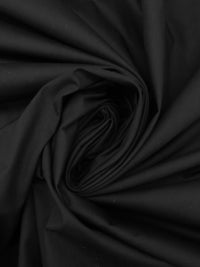 Matte Black 100% Cotton Shirting 56W