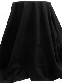 Matte Black 100% Cotton Shirting 56W