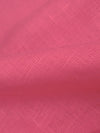 Watermelon Pink 100% Linen Mid-Weight Woven 58W