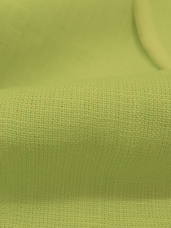 Green Apple 100% Linen Mid-Weight Woven 58W