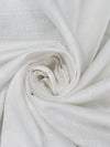 Snow White 100% Linen Mid-Weight Woven 57W