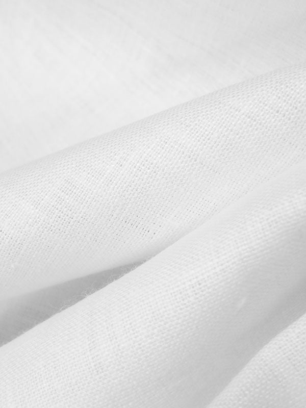 Snow White 100% Linen Mid-Weight Woven 57W